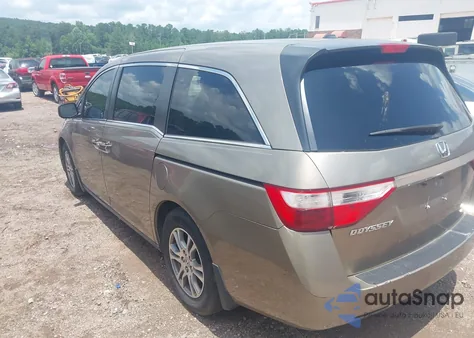 2011 Honda Odyssey Ex-L z USA, uszkodzony, nr VIN 5FNRL5H60BB077332